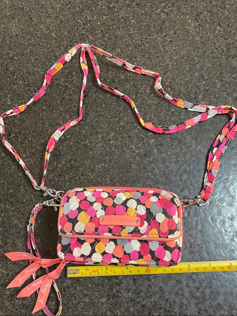 Vera Bradley Confetti Print  Crossbody Bag
